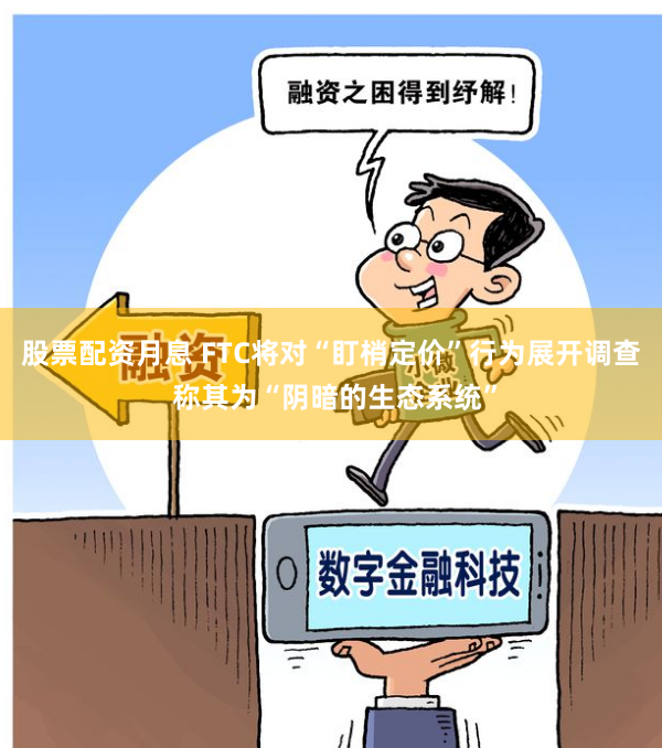 股票配资月息 FTC将对“盯梢定价”行为展开调查 称其为“阴暗的生态系统”